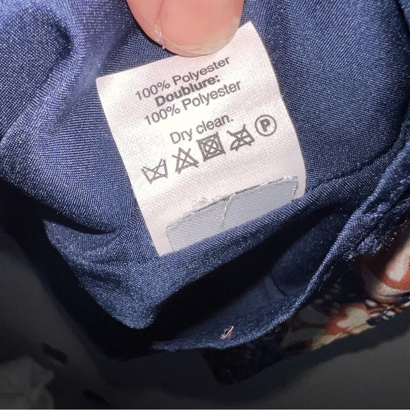 Madewell Lily Ruffle Dress on Sea Floral Print Size Small - Picture 13 of 15